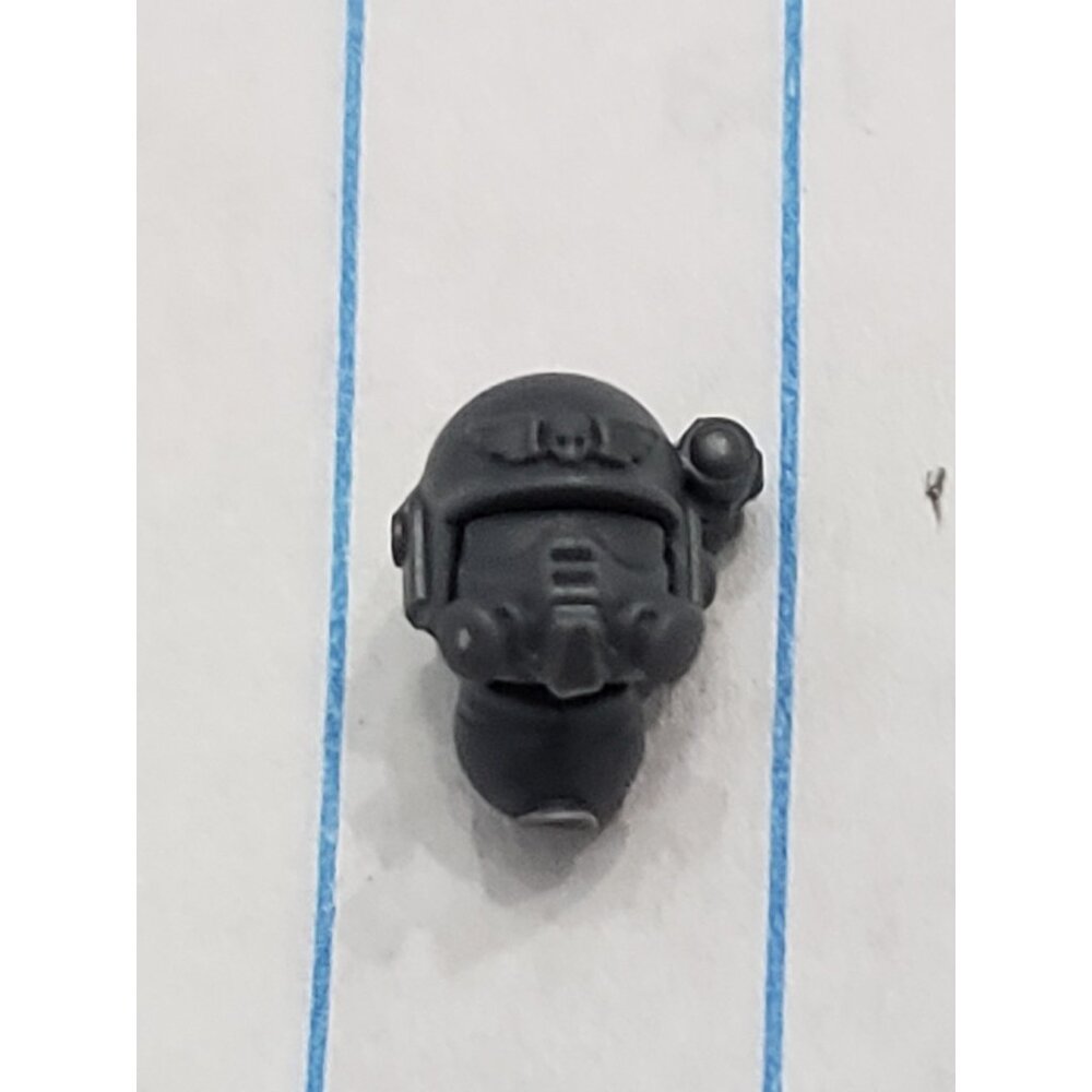 Warhammer 40k Astra Militarum Bits Cadian Kasrkin Trooper Head w Gasmask #22 x5 - Picture 5 of 10